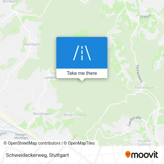 Карта Schweidackerweg