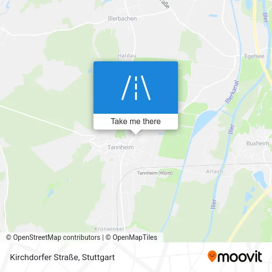 Карта Kirchdorfer Straße