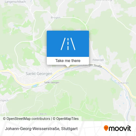 Карта Johann-Georg-Weisserstraße