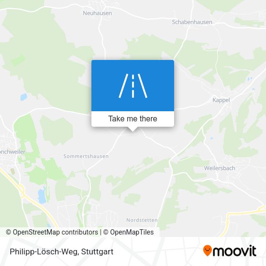 Philipp-Lösch-Weg map