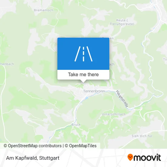 Карта Am Kapfwald