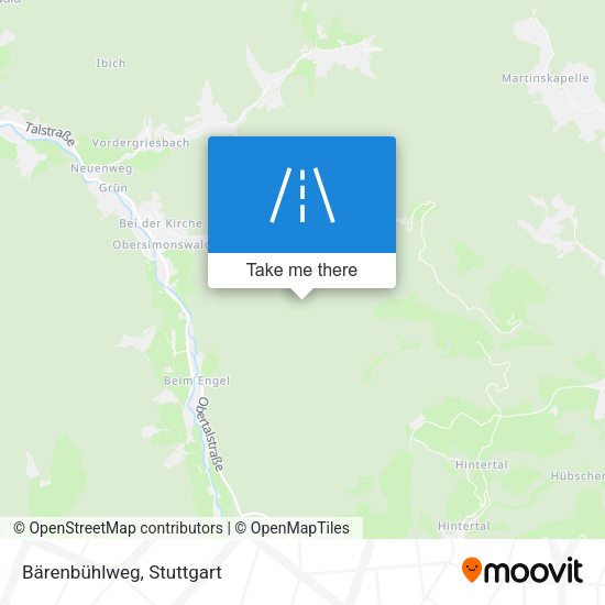 Bärenbühlweg map