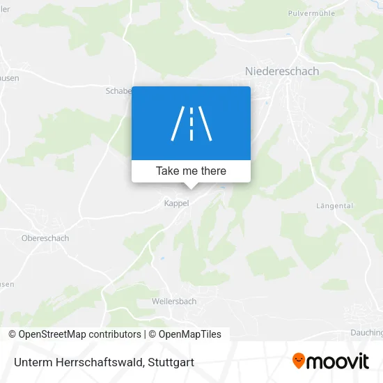 Карта Unterm Herrschaftswald