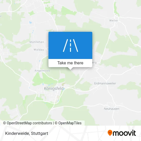 Карта Kinderweide