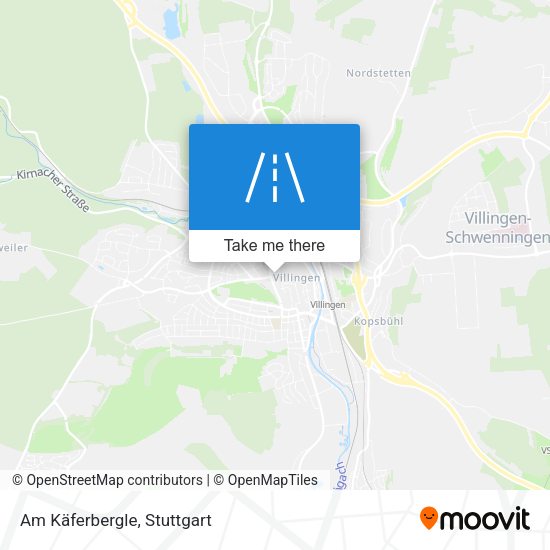 Am Käferbergle map