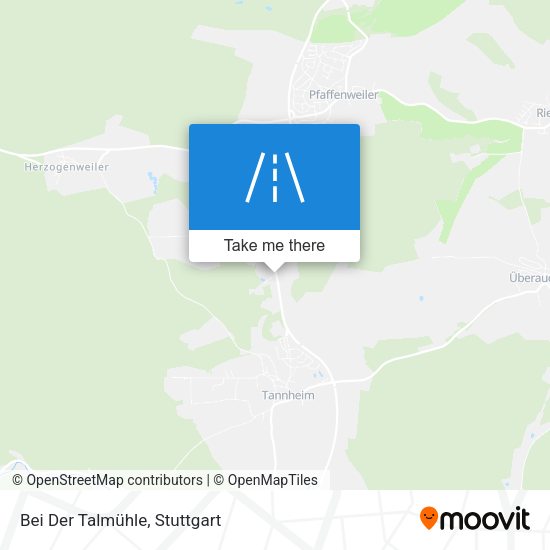 Bei Der Talmühle map