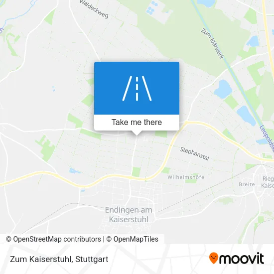 Карта Zum Kaiserstuhl