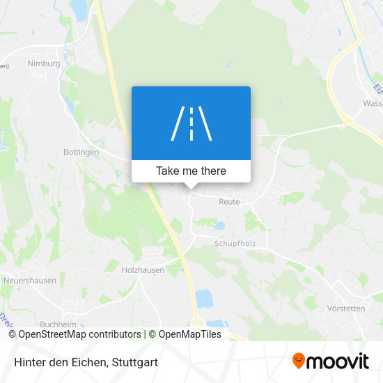 Карта Hinter den Eichen