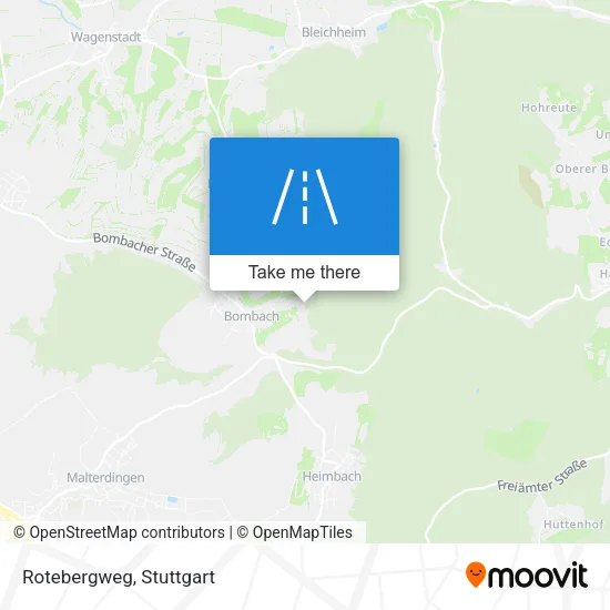 Карта Rotebergweg