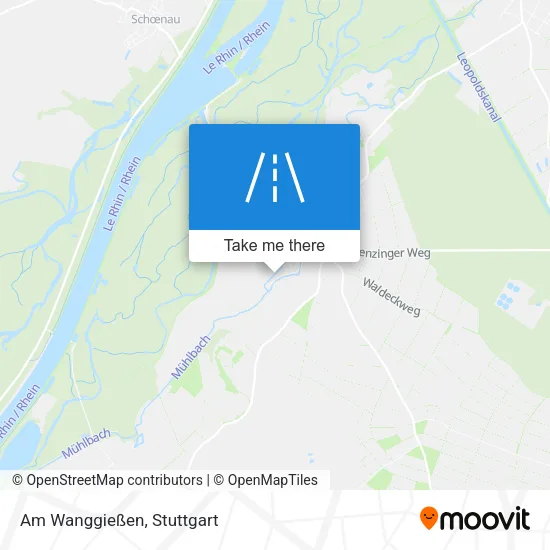 Карта Am Wanggießen