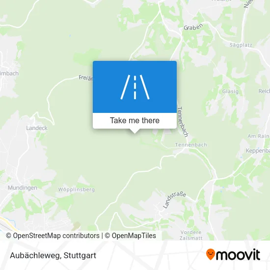 Карта Aubächleweg