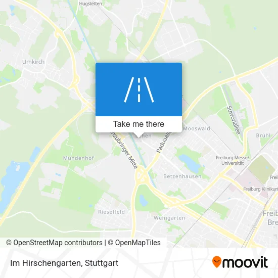 Карта Im Hirschengarten