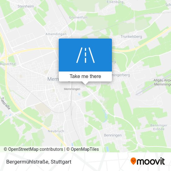 Bergermühlstraße map