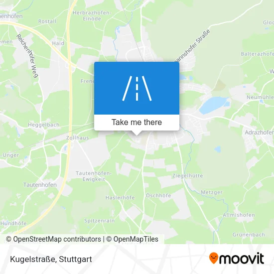 Kugelstraße map
