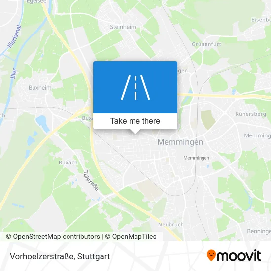 Карта Vorhoelzerstraße