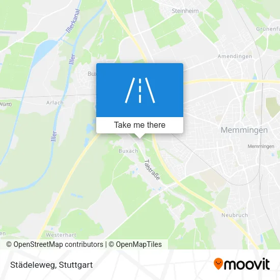 Карта Städeleweg