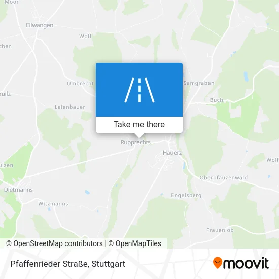 Карта Pfaffenrieder Straße