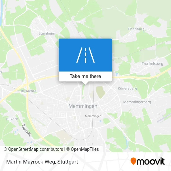 Карта Martin-Mayrock-Weg