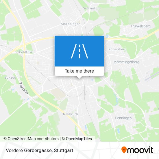 Vordere Gerbergasse map