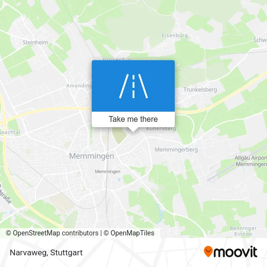 Карта Narvaweg