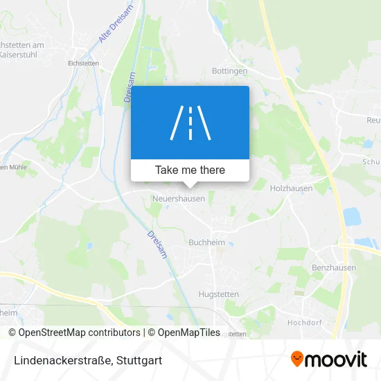 Карта Lindenackerstraße