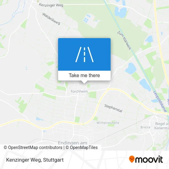 Карта Kenzinger Weg