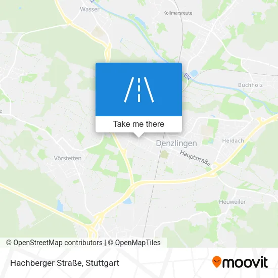 Hachberger Straße map