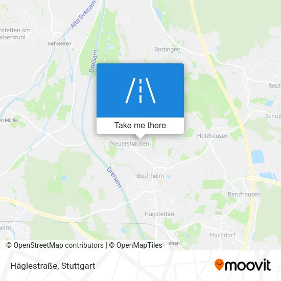 Häglestraße map