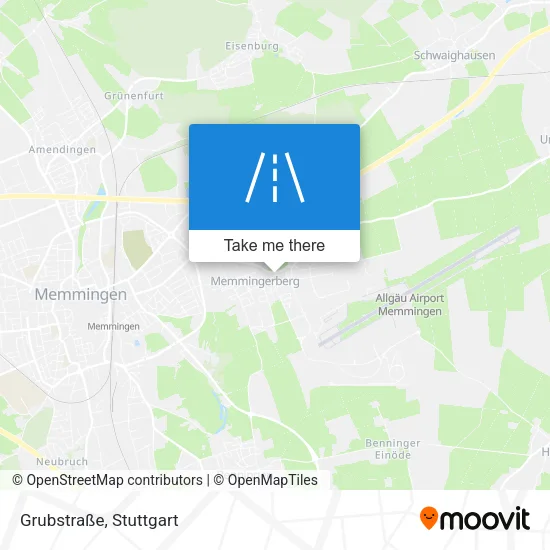 Grubstraße map