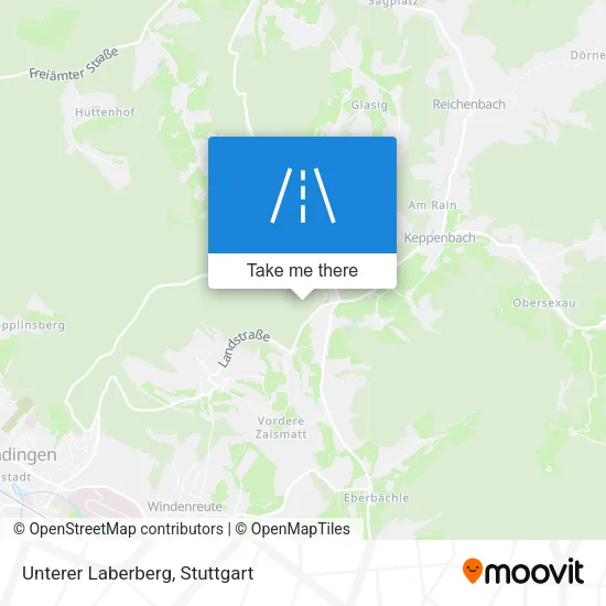 Карта Unterer Laberberg