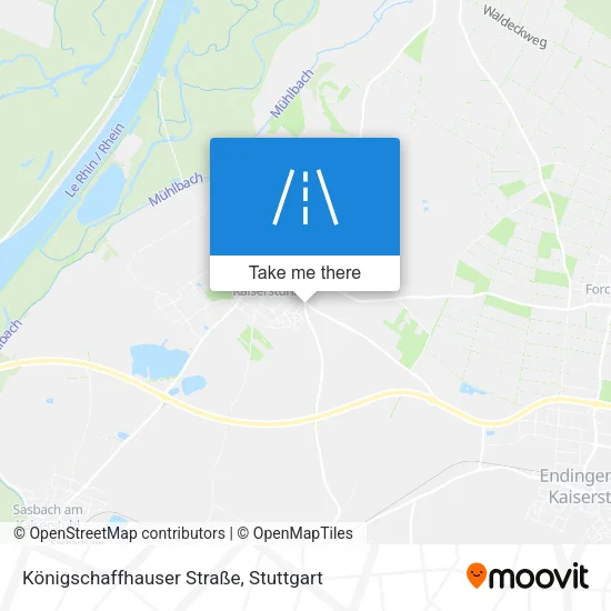 Карта Königschaffhauser Straße