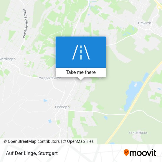 Карта Auf Der Linge