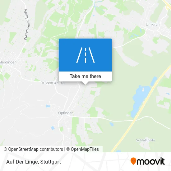 Карта Auf Der Linge