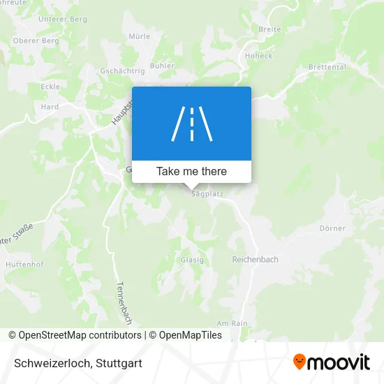 Карта Schweizerloch