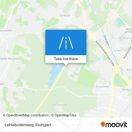 Lehlebodenweg map