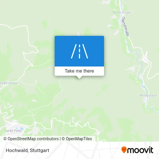 Карта Hochwald