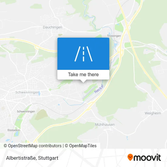Albertistraße map