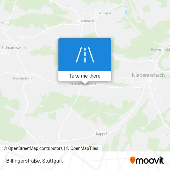 Карта Billingerstraße