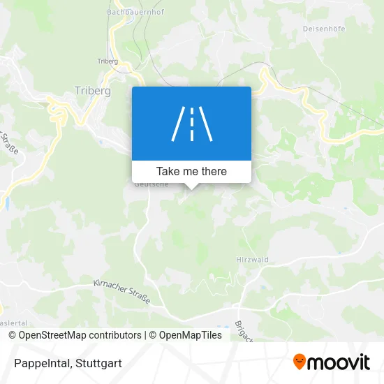 Карта Pappelntal