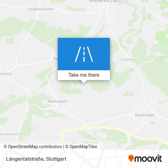 Längentalstraße map