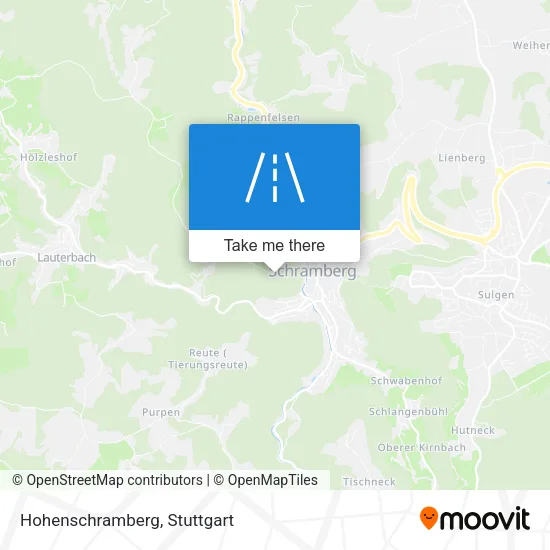 Карта Hohenschramberg