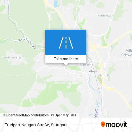 Карта Trudpert-Neugart-Straße