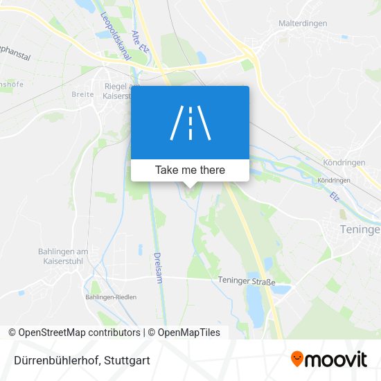 Dürrenbühlerhof map