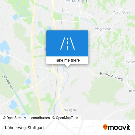 Карта Kähnerweg