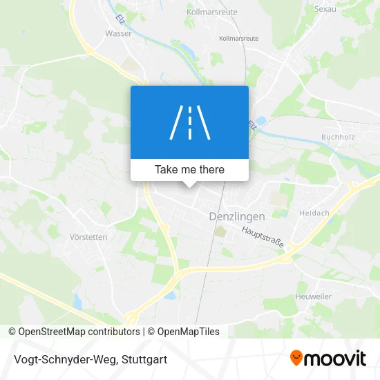 Карта Vogt-Schnyder-Weg