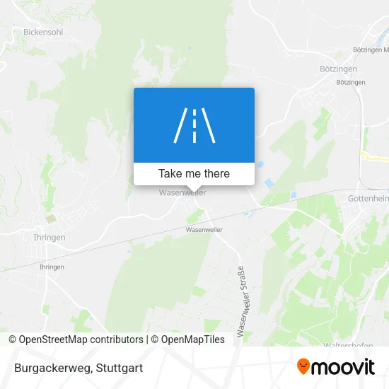Карта Burgackerweg