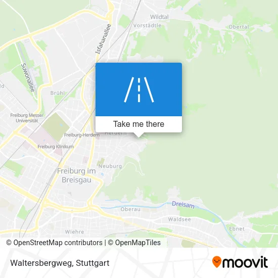 Карта Waltersbergweg