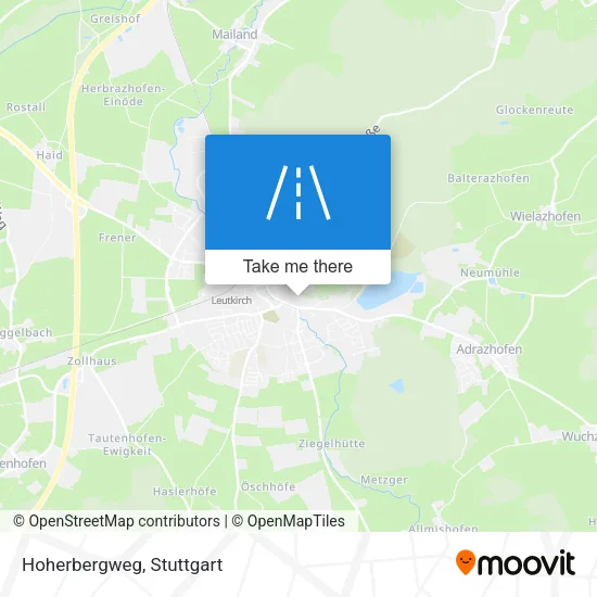Карта Hoherbergweg