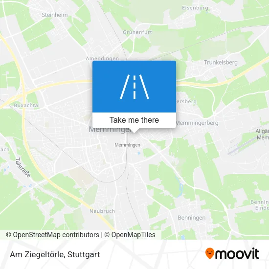 Карта Am Ziegeltörle