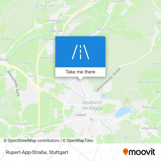 Карта Rupert-App-Straße